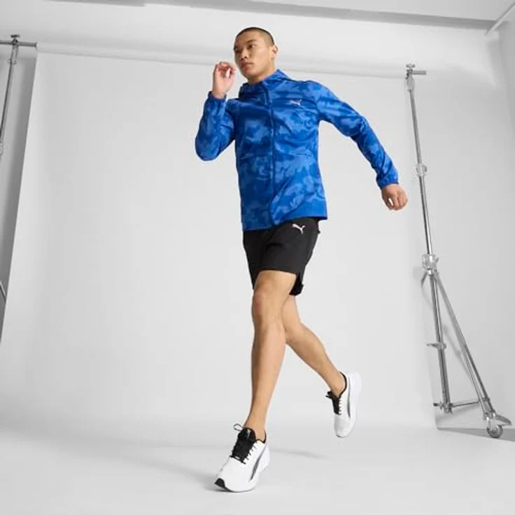 PUMA Pounce Lite Laufschuhe, ultraleicht mit PROTREAD Laufsohle, Weiß-Schwarz, Größe EU 44,5 – Bild 7