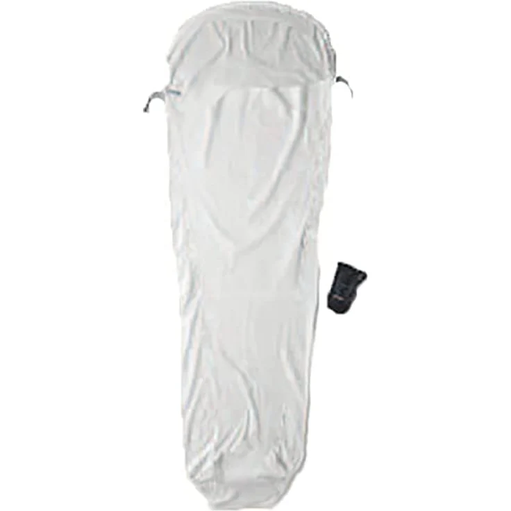 Cocoon MummyLiner, Innenschlafsack aus biologischer Baumwolle, 241 cm, leicht und strapazierfähig, inklusive Packtasche – Bild 2