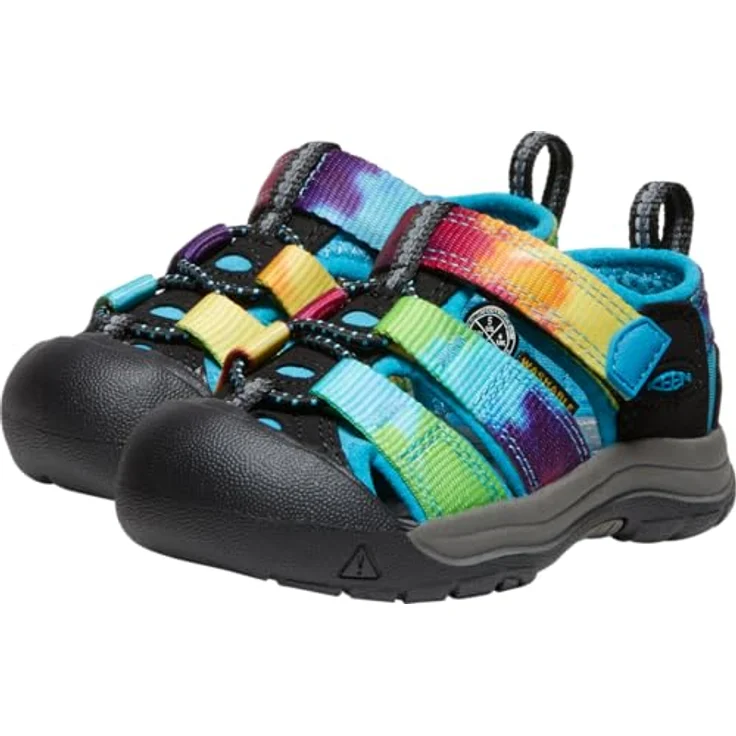 Keen Newport H2 Tots Sandalen für Jungen, Mehrfarbig, EU 20-21, schnell trocknendes Gewebe, verstellbare Riemen mit Klettverschluss – Bild 2