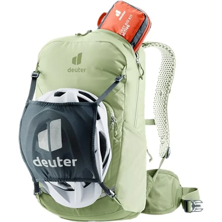 Deuter Bike I 0 Wanderrucksack, 49 cm, grün, aus 100% Polyester, kompaktes Design 25 cm x 19 cm – Bild 8