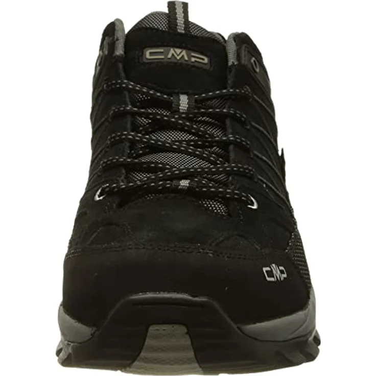 CMP Campagnolo Herren Wanderschuhe, robuste Outdoorschuhe, Kunstledereinlage, Schwarz, Größe 45 – Bild 2