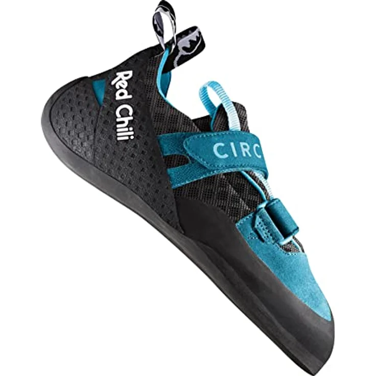 Red Chili Circuit, Damen Kletterschuhe (42.5) mit RC-Support Zwischensohle und antibakteriellem Hanf-Fussbett, Blau – Bild 1