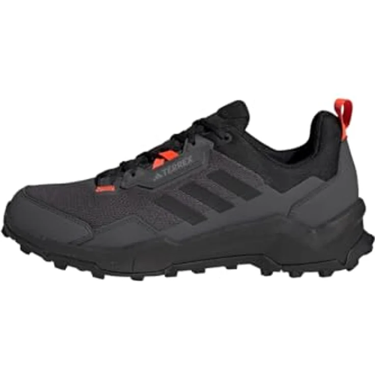 adidas Terrex AX4, Herren Wanderschuhe mit atmungsaktivem Mesh-Obermaterial, dämpfender EVA Zwischensohle, griffiger Continental Laufsohle, Schwarz, Größe 41 – Bild 1