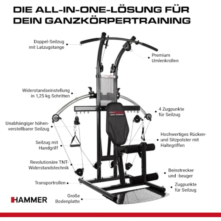 Finnlo by Hammer Kraftstation Bio Force Sport – Bild 6