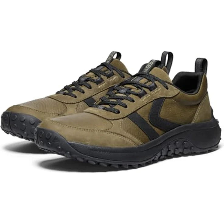 Keen KS 86 LEA, Laufschuhe mit aggressivem Trail-Profil und ganztägigem Sneaker-Komfort, dunkeloliv, Größe 43.0 – Bild 5