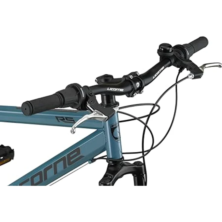 Licorne Bike Thunder Premium Mountainbike, 29 Zoll, Aquamarine, Discbremse, hochwertige Kettenschaltung, 85 % vormontiert, für Jungen und Mädchen, Damen und Herren – Bild 4