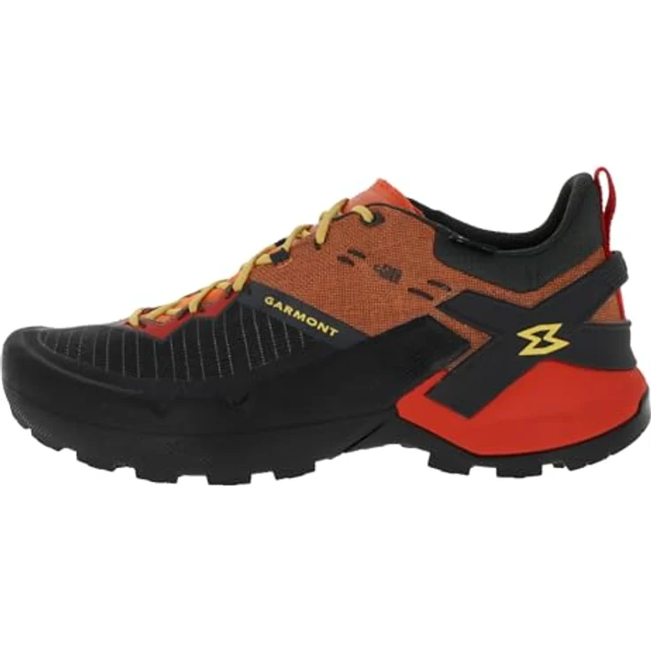 Garmont 9.81 Onyx GTX Men UK 8,5 Wanderschuhe mit Gore-Tex Membran, raven black/firecracker orange – Bild 5