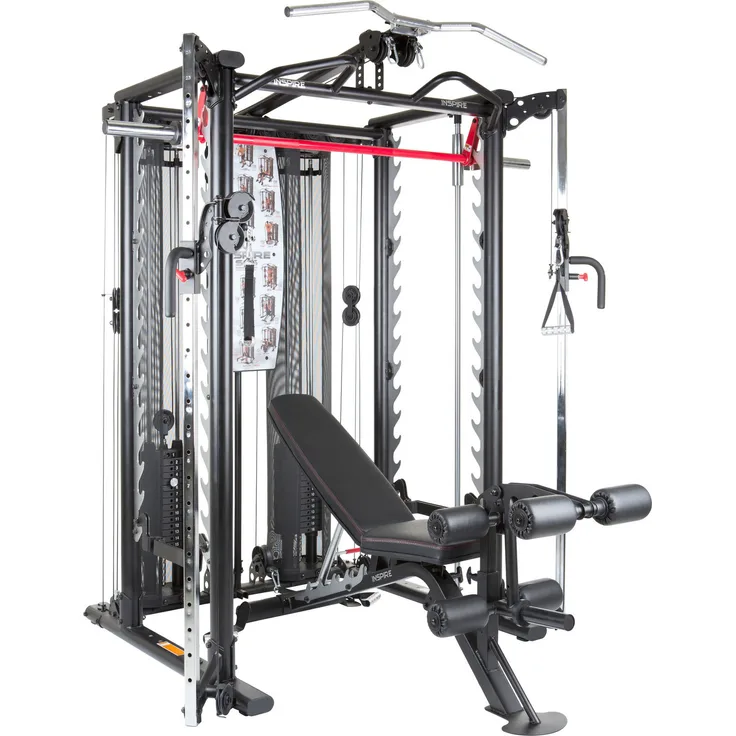 Inspire SCS Smith Cage System - inkl. Trainingsbank, Leg Developer, Preacher Curl