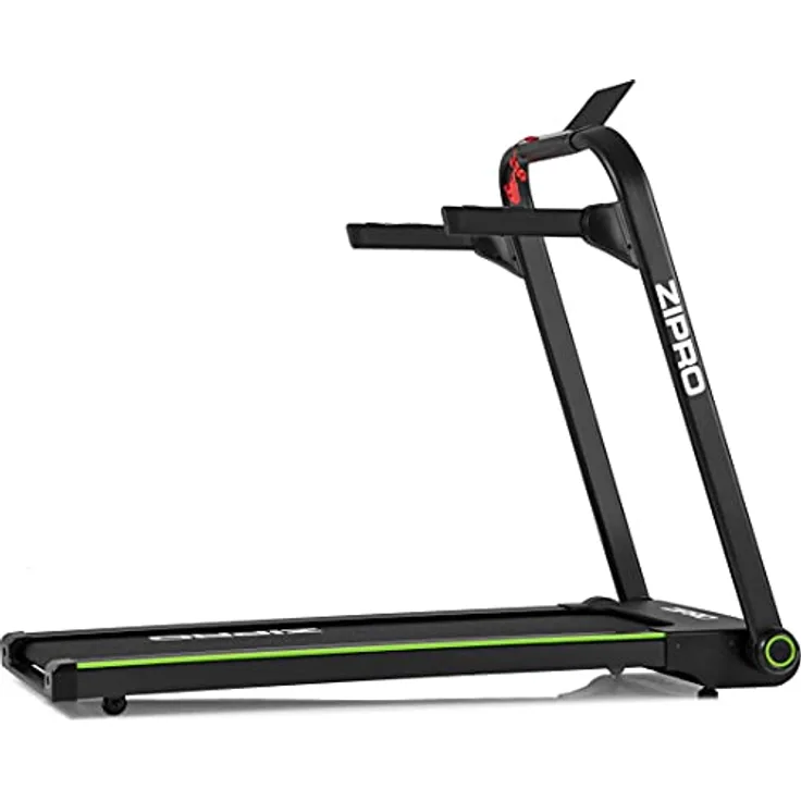 Zipro klappbares Treadmill Jogger, Laufband mit Fernbedienung und LED Display, Walking pad Geschwindigkeit von 1-6 km/und 1 PS Motor, Belastbar bis 110kg, LED-Anzeige - Preisvergleich