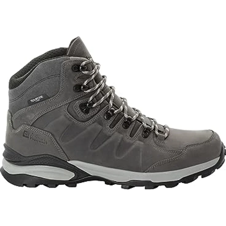 Jack Wolfskin REFUGIO PRIME TEXAPORE MID M, Trekkingschuh aus geöltem Nubukleder, wasserdicht und atmungsaktiv – Bild 2
