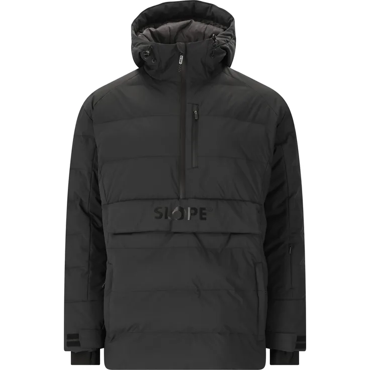 SLOPE Thumper Insulated Anorak, Skijacke mit wasserabweisender Membran und 10.000 mm Wassersäule, schwarz, Größe L