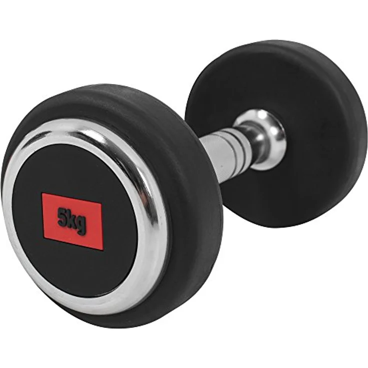 GORILLA SPORTS® Kurzhanteln - Einzeln / 2er Set, Gewichte von 2,5 bis 50 kg, rutschfest, gummiert, aus Gusseisen - Dumbbells, in 20 Varianten, schwarz – Bild 2
