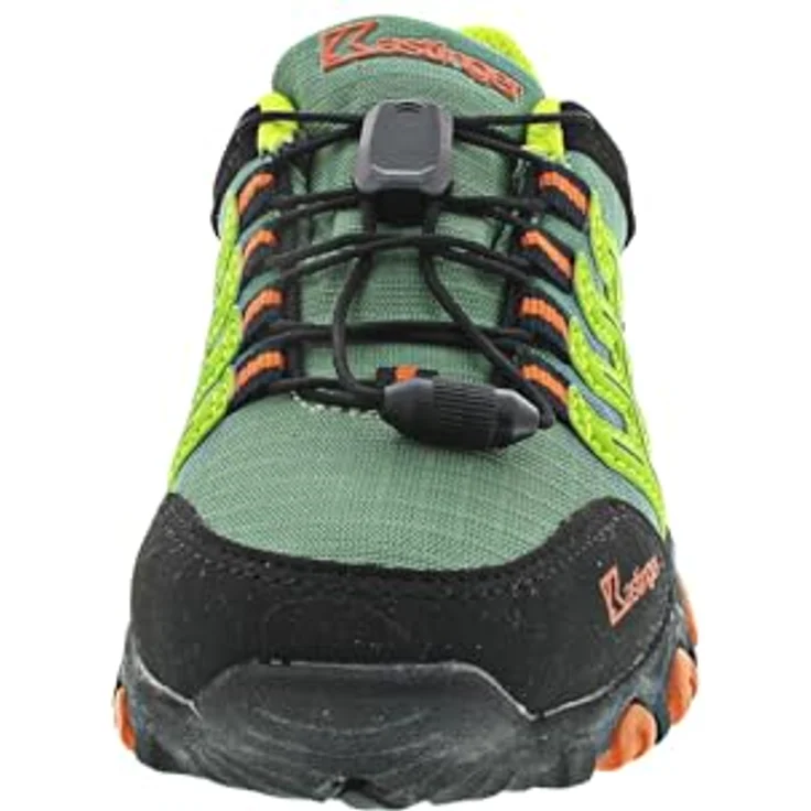 Kastinger Wanderschuhe, Kunstleder/Mesh, Größe 29 EU, grün, Gummizugverschluss – Bild 4