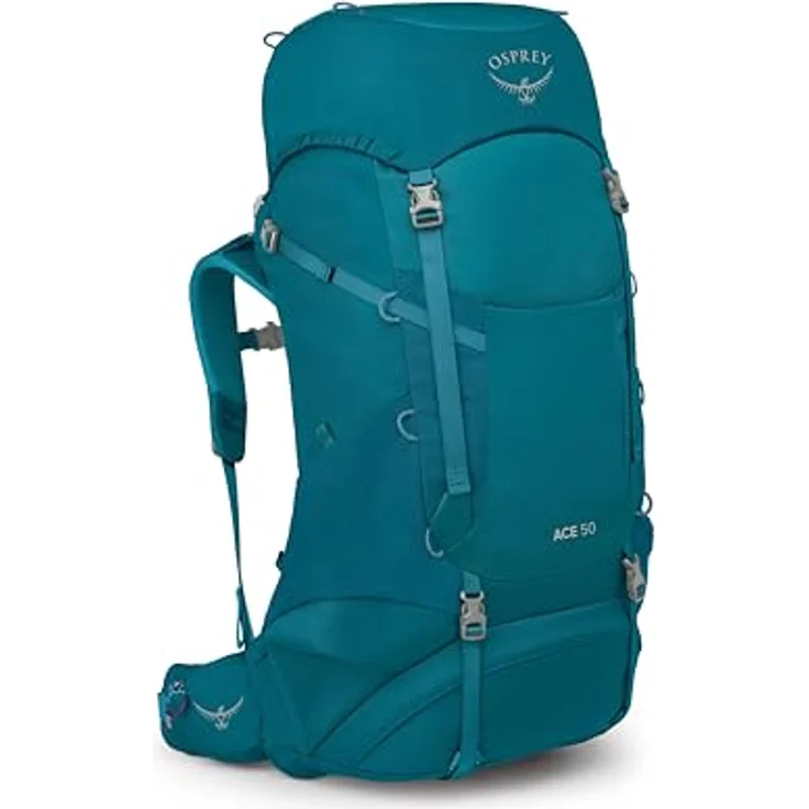 Osprey Ace 50 Trekkingrucksack, 67 cm, 100% Nylon, petrol – Bild 1
