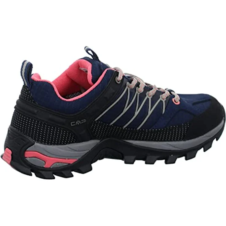 CMP Damen Wanderschuhe Marine 3Q54456-38ML, Wasserdichte Schnürschuhe aus Leder/Synth. in Blau-Bunt, Größe 39 – Bild 8