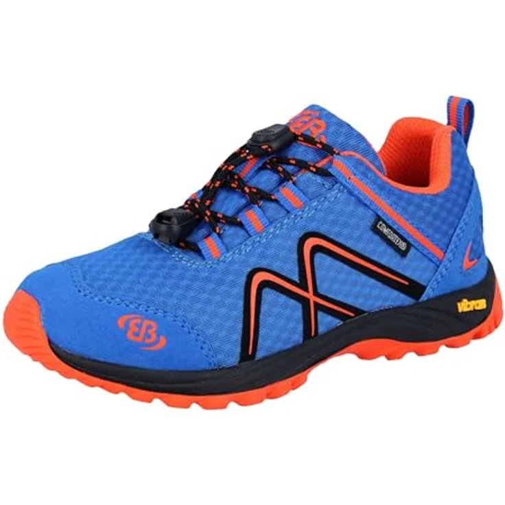 Brütting Guide (30), Jungen Wanderschuhe aus Nylon, Blau, mit weichem Textil-Innenmaterial und Wechselfußbett – Bild 1
