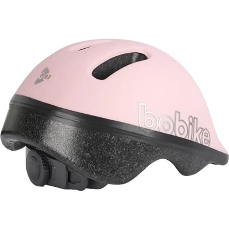 Bobike Go Fahrradhelm Junior, Baumwolle, Candy Pink, Größe 44-48 cm (XXS), mit Belüftungssystem und Easy-Lock-Befestigung – Bild 2