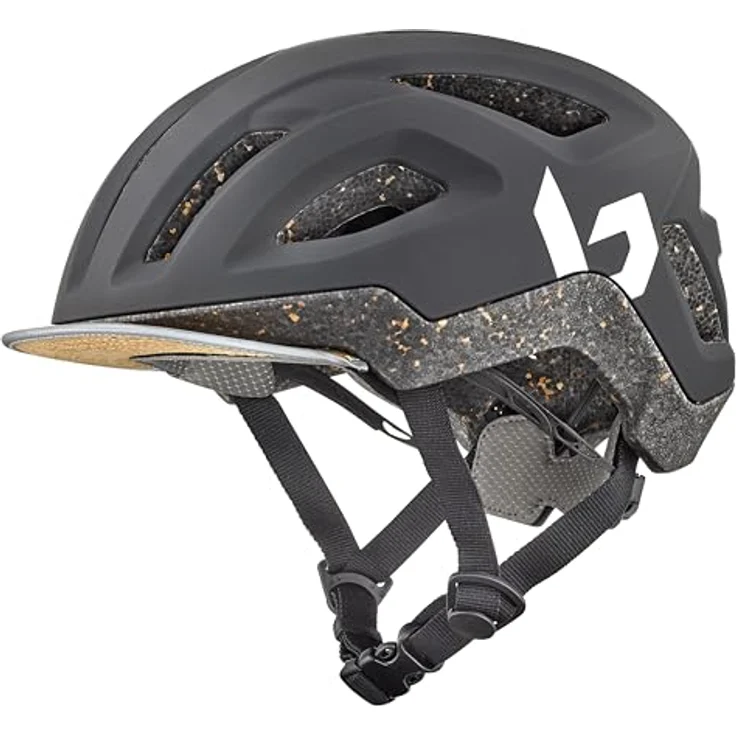 BOLLÉ City-Fahrradhelm "REACT", leichter und belüfteter Helm mit In-Mold-Technologie, Coolmax-Polsterung, Click-to-Fit-System, black matte – Bild 2