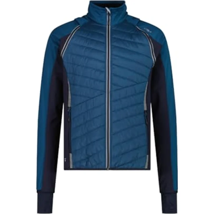 CMP Unlimitech Primaloft Hybrid Herren Jacke, mit abnehmbaren Ärmeln, Petroleum, Größe 52 – Bild 1