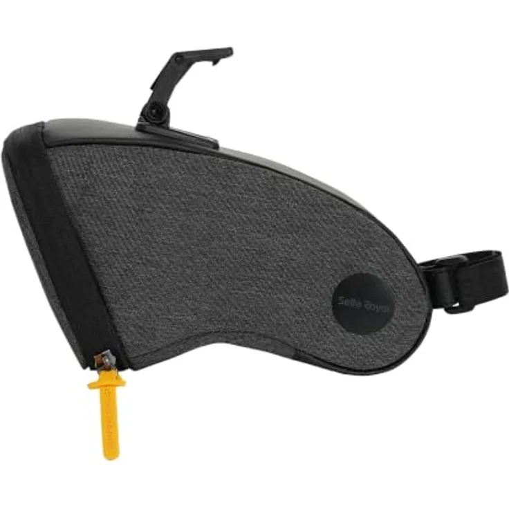 Selle Royal Satteltasche Medium, 1,2L schwarz mit ICS-Clipsystem, wasserabweisend, reiß- und kratzfester Bezug
