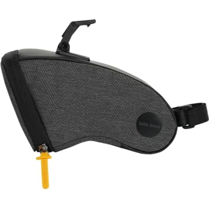Selle Royal Satteltasche Medium, 1,2L schwarz mit ICS-Clipsystem, wasserabweisend, reiß- und kratzfester Bezug – Bild 1