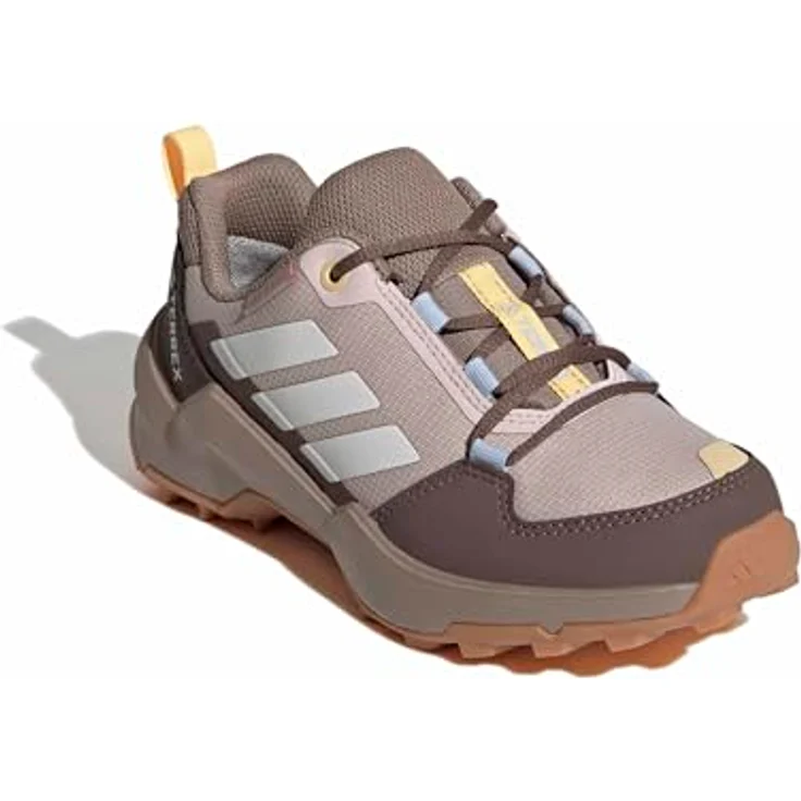 Adidas Terrex AX4r, Wanderschuhe für Kinder, rosa weiß, wasserdicht, mit Traxion Außensohle und dämpfender Zwischensohle – Bild 3