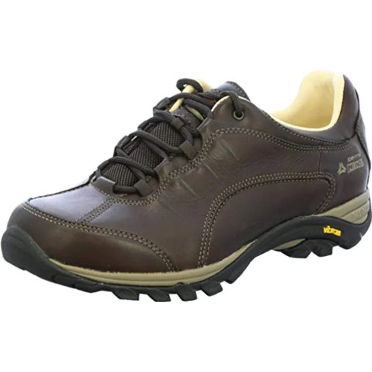 Meindl Herren Ascona Identity Wanderhalbschuh, Echtleder in dunkelbraun, robuste Vibram-Sohle, Größe 41.5 – Bild 6