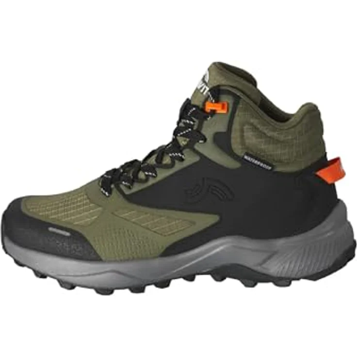 CRIVIT Damen Trekkingstiefel, grün mit komfortabler Schaftrandpolsterung und dämpfender EVA-Zwischensohle, Größe 37 – Bild 3