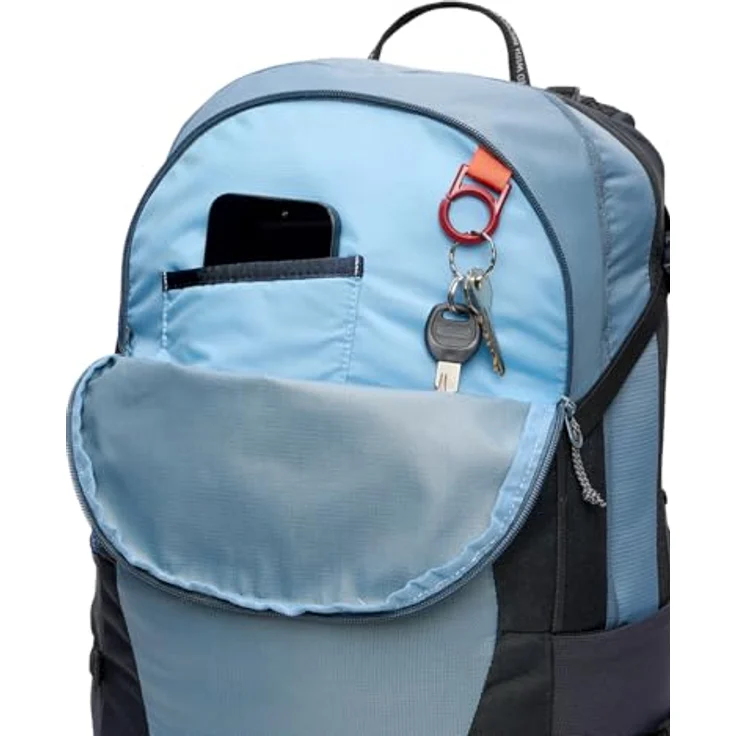 Vaude Wizard Wanderrucksack, 53 cm, blau, 100% Polyamid, 31 x 25 x 53 cm – Bild 6