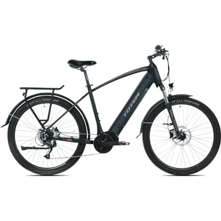 SachsenRAD E-SUV Totem Mythos Trekking E-Bike, 46cm Rahmenhöhe, 80Nm Mittelmotor, 720Wh Akku, 9 Gänge, geeignet für Stadt & Gelände – Bild 1