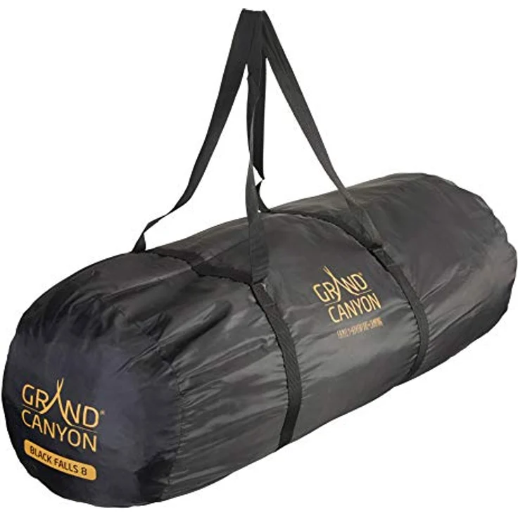 Grand Canyon Unisex – Erwachsene Black Falls Zelt, Oliv, 500 x 500 x 300 cm - Separater Zeltboden, Stehhöhe, kühl und bequem – Bild 5