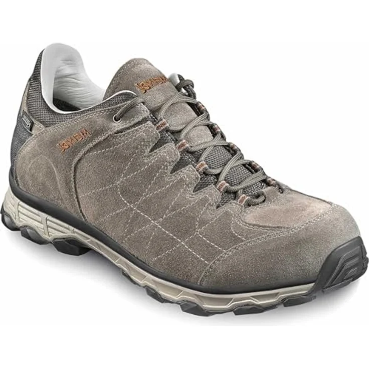 Meindl Glasgow GTX, Wanderschuhe in braun mit Comfort fit® Korkfußbett und dämpfender Sohle – Bild 5