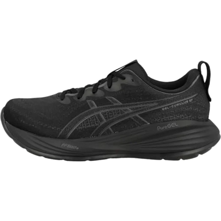ASICS Performance Gel-Cumulus 27, Herren Laufschuhe mit PureGEL-Technologie und FF Blast Plus-Dämpfung, Schwarz (42.5) – Bild 1