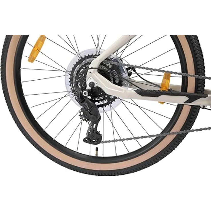 BIKESTAR 27,5 Zoll Mountainbike, Aluminium Trekking/Crosstourer mit Shimano CUES 9-Gang und Scheibenbremsen, 17 Zoll Rahmen für Erwachsene ab 164 cm, 60 Tage testen – Bild 5