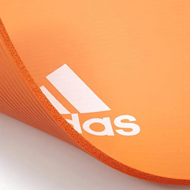 adidas Performance Fitnessmatte Adidas Training - Yoga Matte, 10mm, strapazierfähiges und rutschfestes Material, schwarz – Bild 5