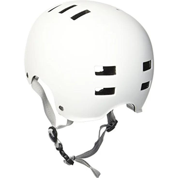 Bluegrass Fahrradhelm Superbold, robuster Helm mit ABS Außenschale, Weiß, Größe M – Bild 2