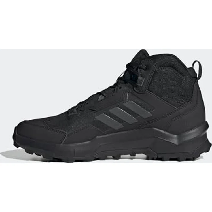 adidas TERREX AX4 MID GORE-TEX, wasserdichter Wanderschuh mit optimalem Halt und Continental Gummi, schwarz – Bild 3