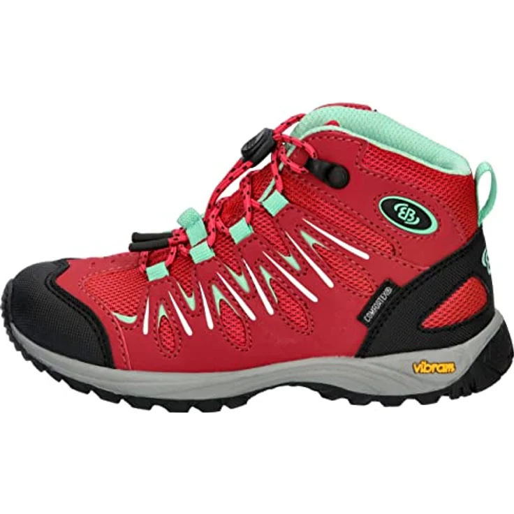 BRÜTTING Outdoorstiefel Expedition Kids High Wanderschuh, bequemer Textil-Innenausstattung, variable Schnürung, robuste Gummilaufsohle – Bild 2