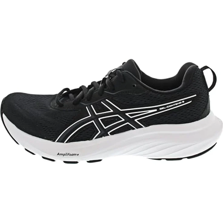 Asics Gel Contend 9, Herren Laufschuh mit Gel-Technologie, schwarz, Größe 42.5 – Bild 1