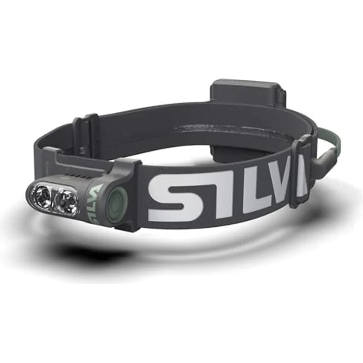 Silva TRAIL RUNNER FREE 2, Stirnlampe mit 450 Lumen, wasserdicht und mit integrierter Hybridbatteriefunktion, 61g – Bild 1