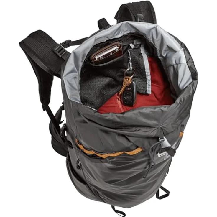 Thule Stir Rucksack 62 cm, Wanderrucksack aus 100% Nylon, gelb, kompakte Maße 27 cm x 21 cm – Bild 3