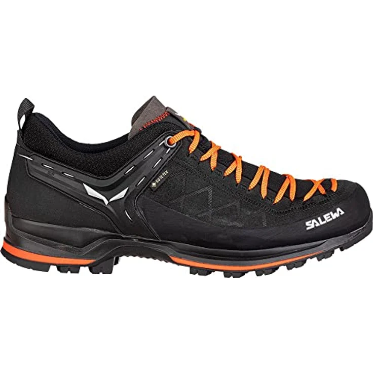 Salewa MTN Trainer 2 GTX, Herren Wanderschuhe, wasserdicht, aus Wildleder, Schwarz, Größe 44.5 – Bild 1