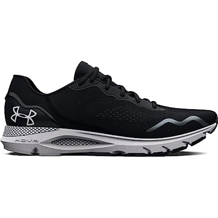 Under Armour Hovr Sonic 6, Laufschuhe für Damen in Schwarz, leichtes, atmungsaktives Obermaterial, HOVR™-Technologie für Energierückführung, EU 36 1/2 – Bild 2