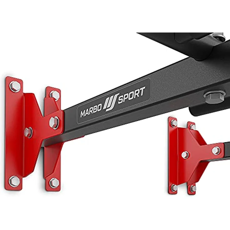 Marbo Sport, Klimmzugstange MH-D202+, Heimturnhalle Pull Up Bar, Universal Wand und Deckenstange mit Beutelhalter, Fitnessgeräte für zuhause, Sportgeräte – Bild 5