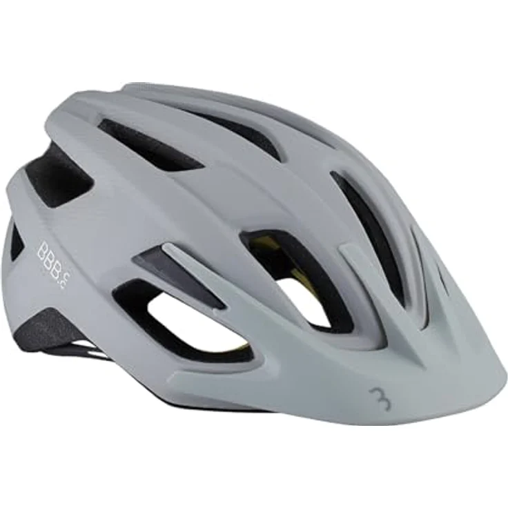 BBB Helm Dune MIPS 2.0, multifunktionaler Fahrradhelm mit verstellbarem Omicron-System, M (55-58cm), matt grau – Bild 2
