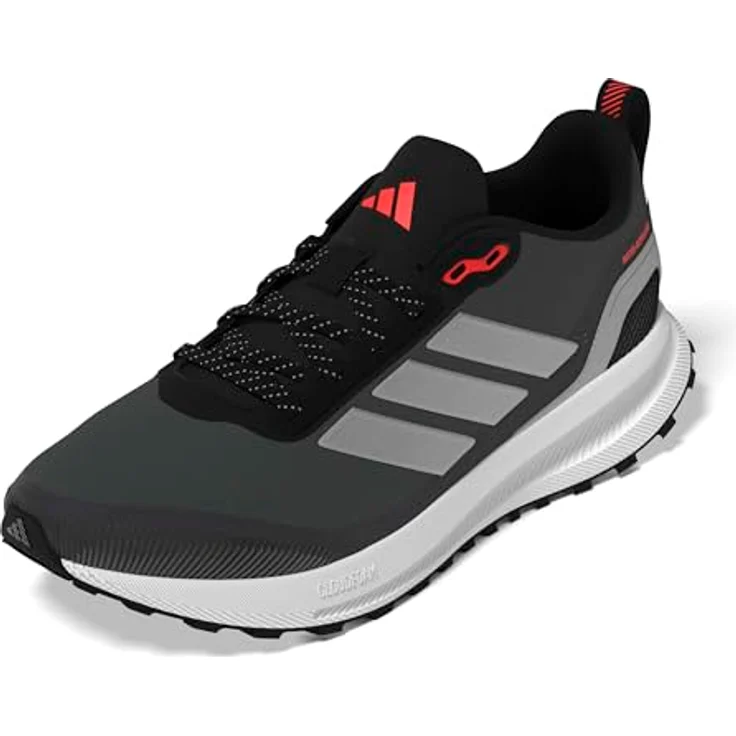 adidas Running Shoes JI4084, Laufschuhe mit wasserabweisendem Obermaterial und Cloudfoam Dämpfung, schwarz, Größe 41 1/3 – Bild 13