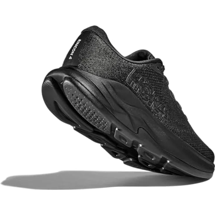 Hoka RINCON 4, Laufschuhe mit starker Dämpfung und atmungsaktivem Obermaterial, schwarz, Größe 46 – Bild 8