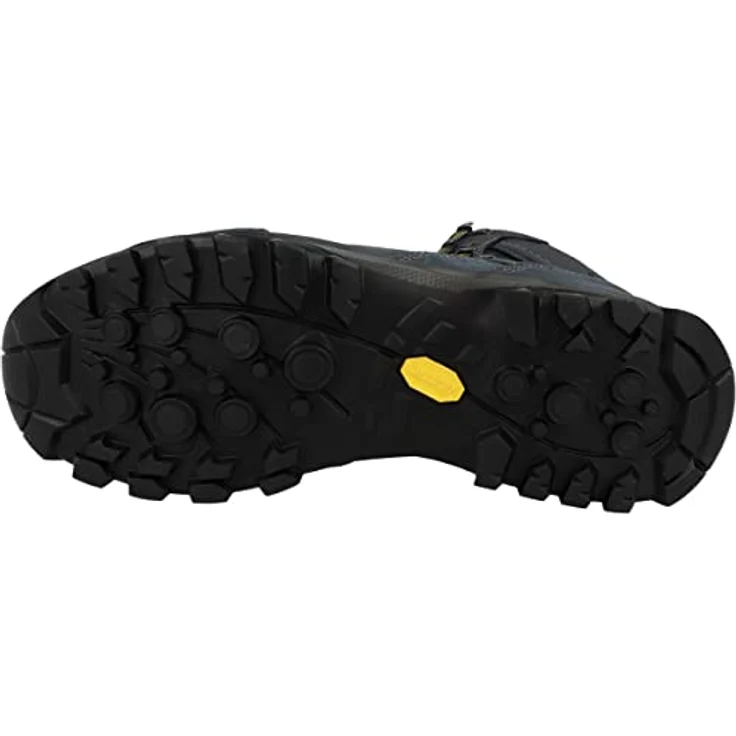 Hanwag Banks GTX Herren Wanderschuhe, Nubukleder, GORE-TEX, Vibram® Sohle, Steel/Sulphur, Größe 42.5 – Bild 5