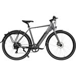 AsVIVA E-Bike BC1-C, 28 Zoll Pedelec mit 250W Bafang Heckmotor, 10,5Ah Akku, 7-Gang Kettenschaltung, hydraulischen Scheibenbremsen und USB-Ladefunktion