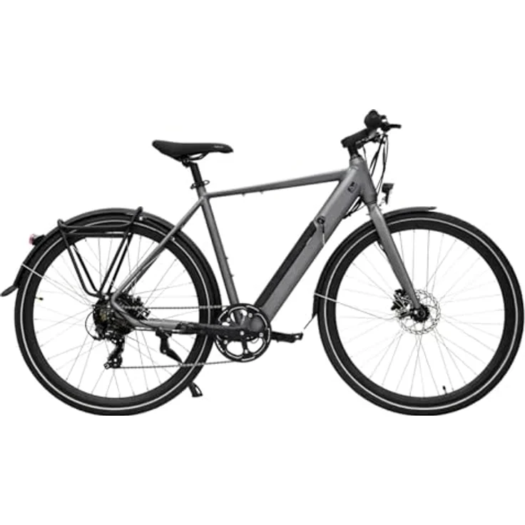AsVIVA E-Bike BC1-C, 28 Zoll Pedelec mit 250W Bafang Heckmotor, 10,5Ah Akku, 7-Gang Kettenschaltung, hydraulischen Scheibenbremsen und USB-Ladefunktion – Bild 1